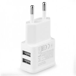 Cargador de pared Universal 2A 2 puertos USB