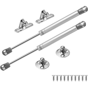 Vinabo 2PCS Amortiguadores de Gas 100N, Resorte de Compresión para Puertas Armario