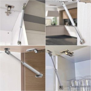 Vinabo 2PCS Amortiguadores de Gas 100N, Resorte de Compresión para Puertas Armario