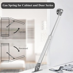Vinabo 2PCS Amortiguadores de Gas 100N, Resorte de Compresión para Puertas Armario