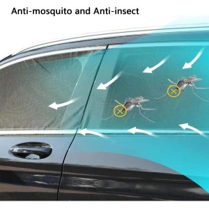 4 Parasol Coche Bebé con Protección Solar UV para Niños y Mascotas