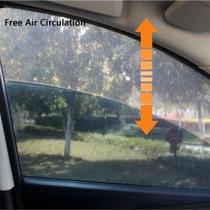 4 Parasol Coche Bebé con Protección Solar UV para Niños y Mascotas