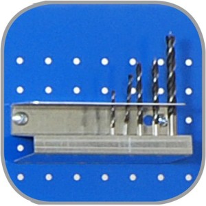 Simon Rack Organizador Herramientas Pared, Soporte para 26 Brocas