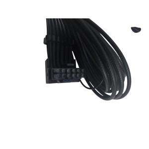 CERRXIAN Cable de alimentación ATX3.0 12VHPWR de 1 pie a 3x 8 pines, PCI-e 5.0 12VHPWR ATX3.0 600W
