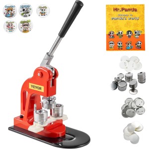 VEVOR Máquina para Fabricar Botones 25 mm Cortador