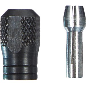 Dremel 4485 Portabrocas y Pinzas (0,8/1,6/2,4/3,2 mm) - Kit de 5 Accesorios para Multiherramientas Incluye 4 Boquillas y Tuerca