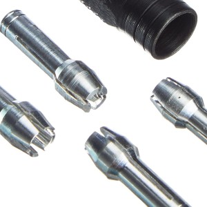 Dremel 4485 Portabrocas y Pinzas (0,8/1,6/2,4/3,2 mm) - Kit de 5 Accesorios para Multiherramientas Incluye 4 Boquillas y Tuerca