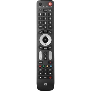 One For All Evolve 4 - Mando a Distancia (Cable, DTT, DVD/BLU-Ray, Consola de Juegos, Sistema de Cine en casa