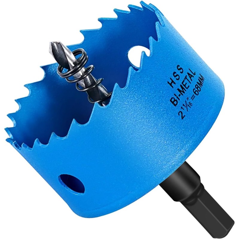 HYCHIKA Corona Perforadoras 68mm, Sierra Corona Serras Perfuradoras
