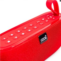 Altavoz bluetooth cool derby rojo 10w Altavoz bluetooth cool derby rojo 10w