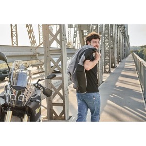 Shima Devon - Pantalones Vaqueros para Motocicleta, elásticos.Talla: 30W / 32L