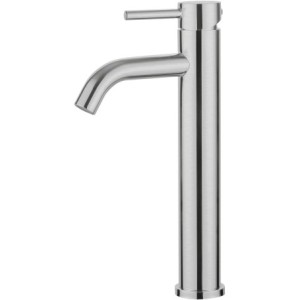 Ibergrif M11203A Grifo de Lavabo Caño Alto (205 mm), Mezclador Monomando para Lavabo