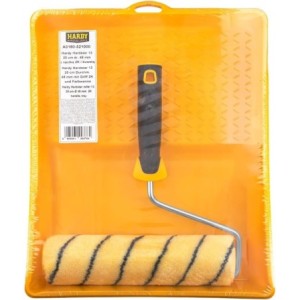 Hardy Working Tools - Kit de Pintura: Rodillo 25 cm Ø48 mm con Mango Bimaterial + Bandeja