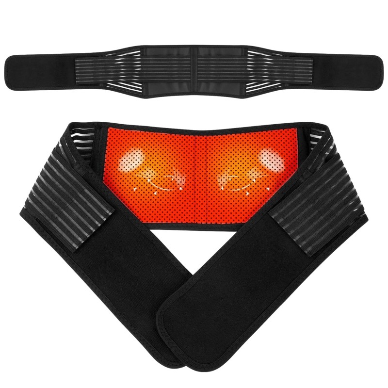 ACWOO Turmalina Faja Termica Cinturon, Soporte De Cinturón De Turmalina Magnética, TALLA S
