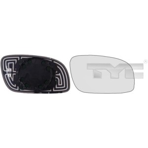TYC 337-0165-1 Cristal de espejo retrovisor exterior convexo