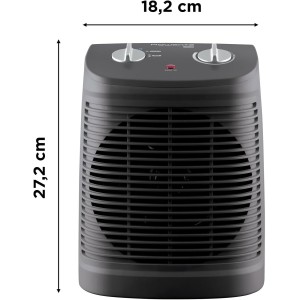 Rowenta Comfort Compact - Calefactor bajo consumo 2000 W, 2 velocidades