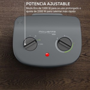Rowenta Comfort Compact - Calefactor bajo consumo 2000 W, 2 velocidades