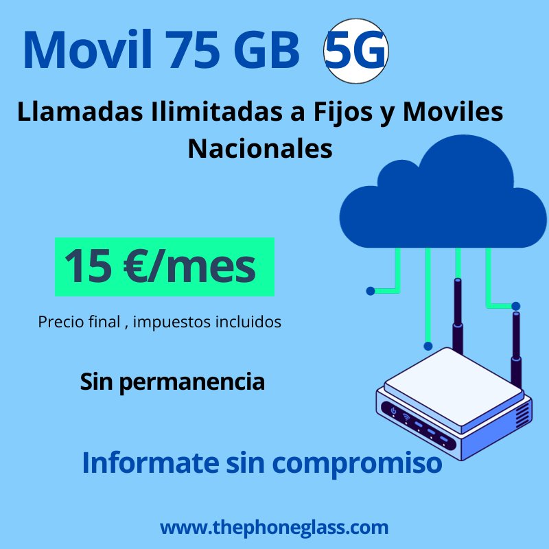 LINEA MOVIL 75 GB
