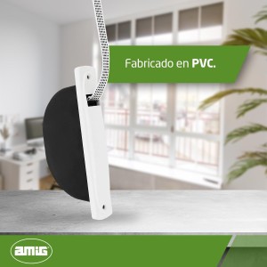 Amig - Recogedor para Persianas Compacto de Empotrar o Encastrado