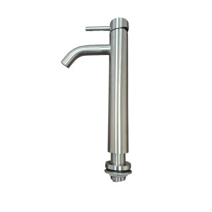 Ibergrif M11203A Grifo de Lavabo Caño Alto (205 mm), Mezclador Monomando para Lavabo