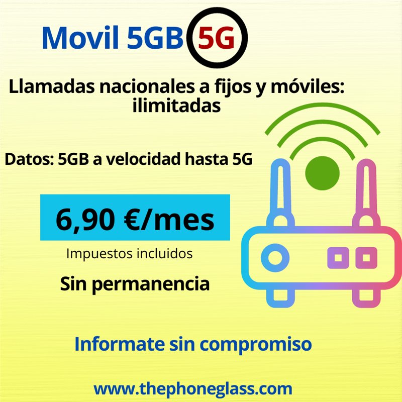 LINEA MOVIL 5 GB