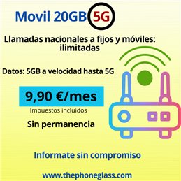 LINEA MOVIL 20 GB