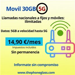 LINEA MOVIL 30 GB