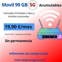 LINEA MOVIL 99 GB