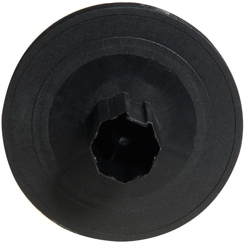 Disco Persiana Plastico Espiga Metalica 136x40 mm.