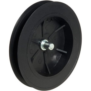 Disco Persiana Plastico Espiga Metalica 136x40 mm.