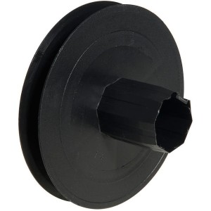 Disco Persiana Plastico Espiga Metalica 136x40 mm.