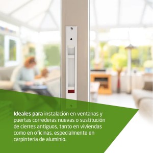 Amig - Cierre de embutir para Ventanas y Puertas correderas de Aluminio