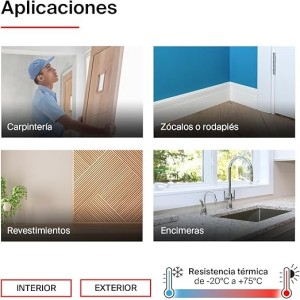 fischer Anclaje Total | Adhesivo de Montaje Híbrido | Agarre en 3 s & Curado 24–48 h
