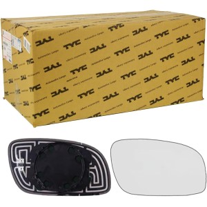 TYC 337-0165-1 Cristal de espejo retrovisor exterior convexo