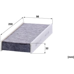 MANN-FILTER CUK 26 014-2 Filtro de aire de cabina