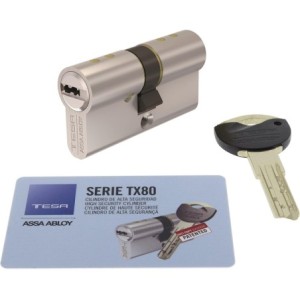 Tesa Assa Abloy, TX853070N, Cilindro de Alta Seguridad, TX80