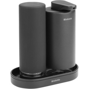 Brabantia - Dispensador jabón Cocina SinkStyle, Juego de 2 dispensadores para jabón de Manos