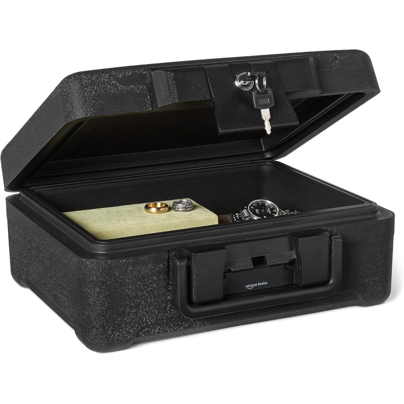 Amazon Basics Caja Fuerte para Documentos Ignífuga