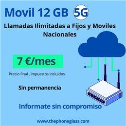LINEA MOVIL 12 GB