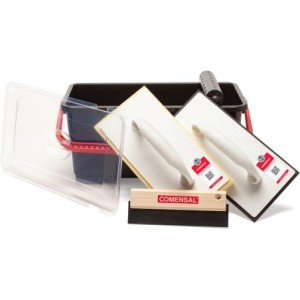 Cubeta Alicatador 12L- M - Conjunto de Limpieza de Baldosas 7 Piezas