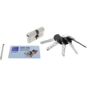 Tesa Assa Abloy, TX853070N, Cilindro de Alta Seguridad, TX80