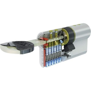 Tesa Assa Abloy, TX853070N, Cilindro de Alta Seguridad, TX80