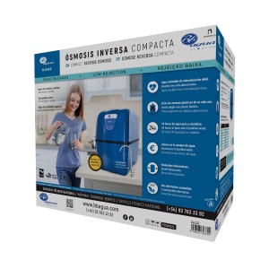 Bbagua Home. Equipo de Osmosis Inversa Compacta de 5 Etapas