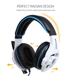 Auriculares Sades SA-903 USB Gaming con micrófono Estéreo Auriculares Sades SA-903 USB Gaming con micrófono Estéreo