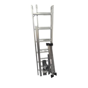 VOUNOT 3 en 1 Andamio de Aluminio Multipropósito
