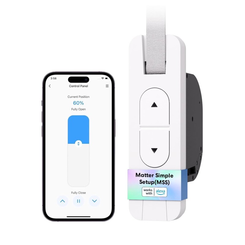 Meross Matter Enrollador Cinta Persiana Eléctrico