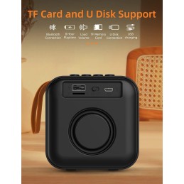 Altavoz Bluetooth PortáTil con MicróFono Altavoz Bluetooth PortáTil con MicróFono