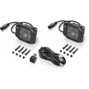 HELLA 1FA 358 176-831 LED-Faro de carretera - Black Magic Cube Kit 3.2" - 12/24V