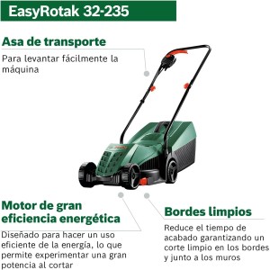 Bosch cortacésped con cable EasyRotak 32-235 1200W