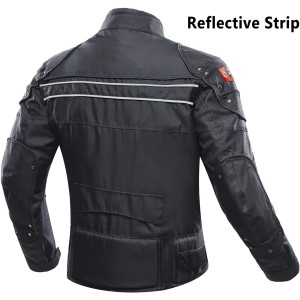 BORLENI Chaqueta de moto a prueba de viento Talla-L